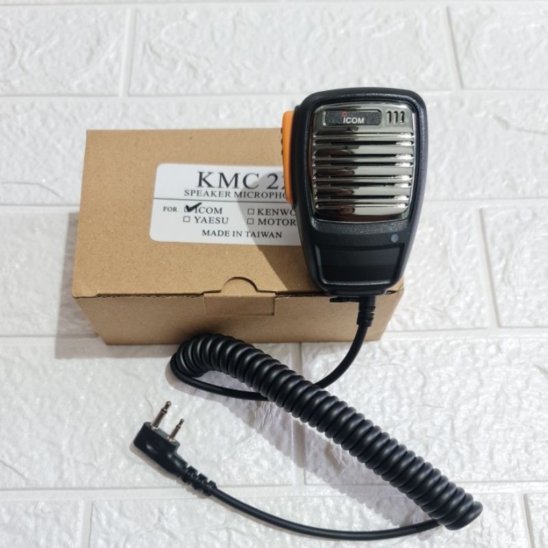 EXTRAMIC HT ICOM HAND MIC HT ICOM PTT MIC HT ICOM COMPATIBLE TO V8 V80 V86 V85 U80 V88 HAND MIC HT