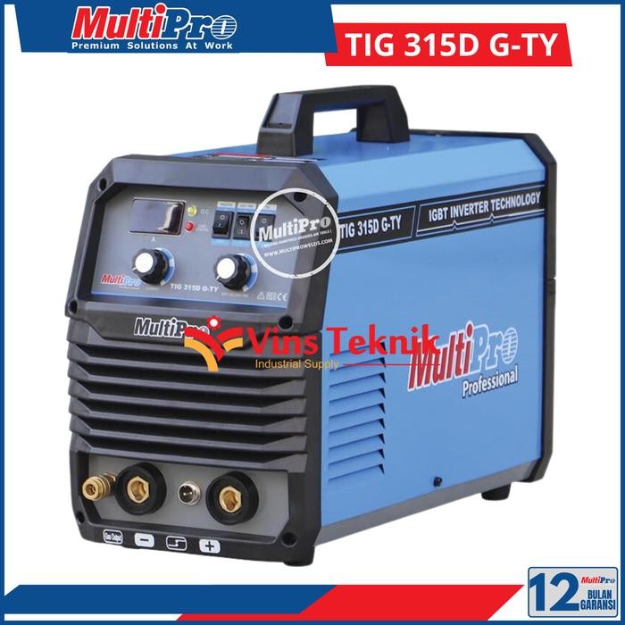 ___ Mesin Las DC INVERTER TIG315 Multipro TIG 315 D G-TY Trafo TIG / MMA