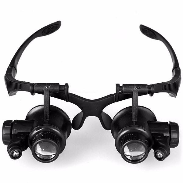 

Kacamata Pembesar 25X Zoom Magnifier Dengan 2 Led Light