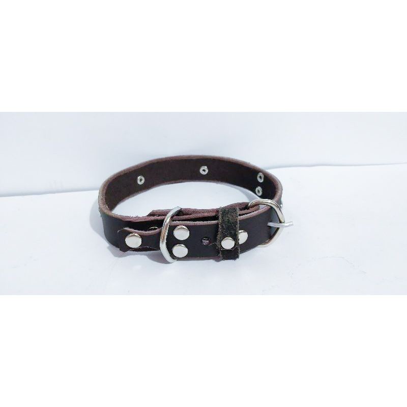RB22 Kalung Anjing Besar - Kecil / Kalung Kulit / Accecories Anjing / Kalung Anjing bahan Kulit
