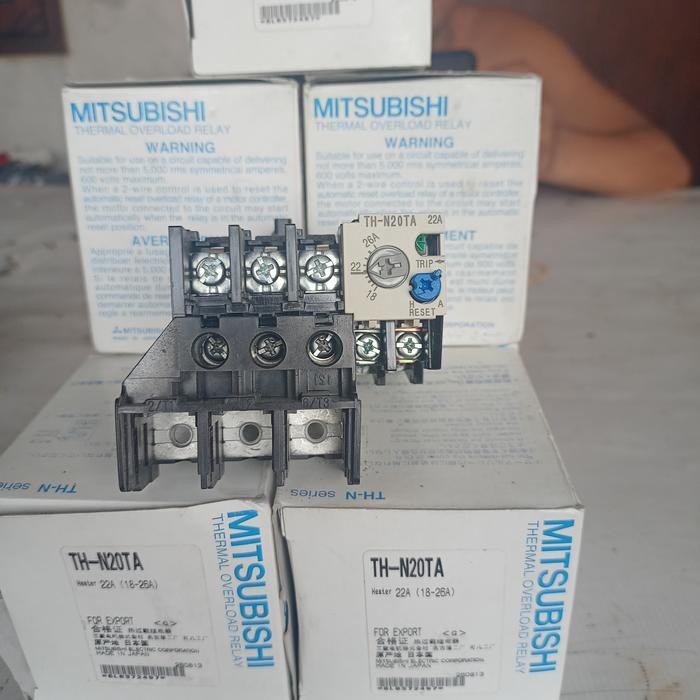 THERMAL OVERLOUD RELAY MITSUBISHI TH-N20TA