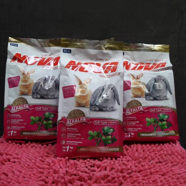 RB22 Nova plus alfafa / pakan kelinci