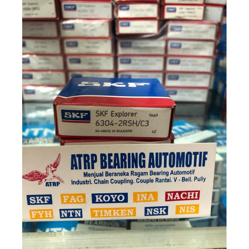 Ball Bearing 6304 2Rs1/C3 Skf Kode 026