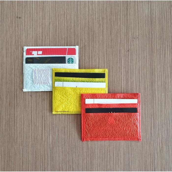 

Dompet Kartu Nama - Daur Ulang Kantong Kresek