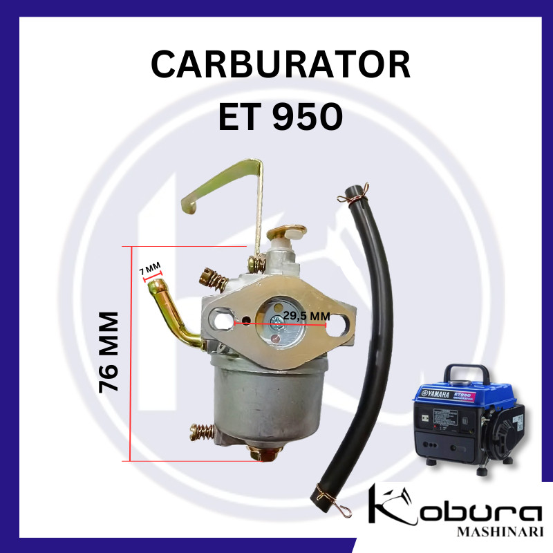 Carburator Karburator ET 950 Untuk Mesin Penggerak Genset Carburator Genset Generator Listrik ET 950