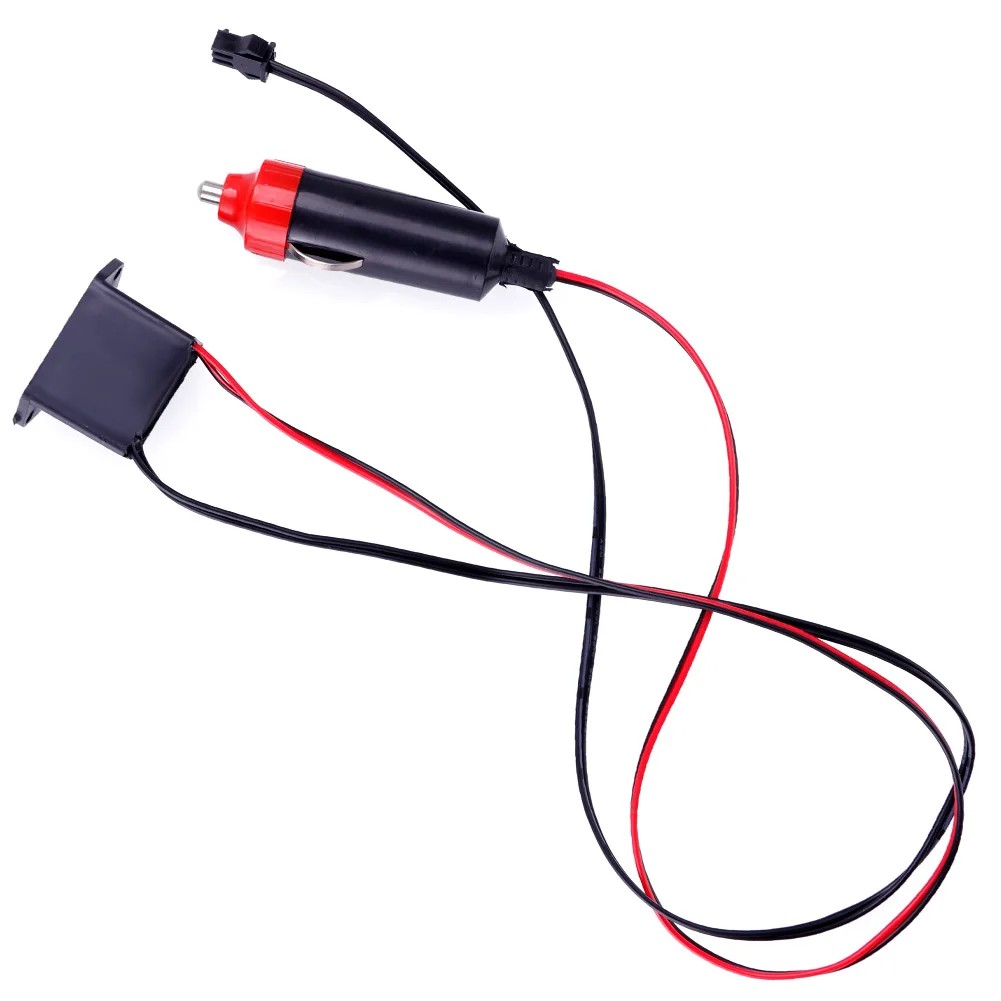 Car Interior Decorative Adapter Atmosphere Lamp 12V Cigarette Driver Switch Wiring Cigarette Drive E