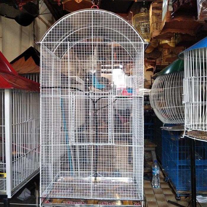 kandang besi model kawat ram/kandang koloni