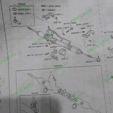 Arm Knuckle Kijang Grand - Kijang Kapsul 1995-2003 1Pc Kode 082