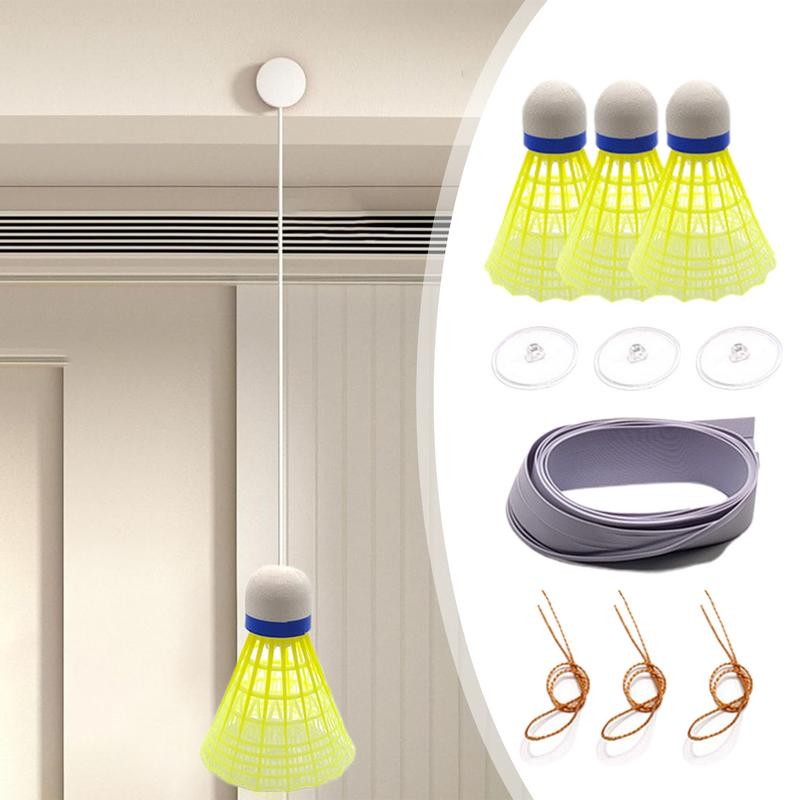 Automatic Rebound Badminton Suspending Rebound Badminton Trainer Game Single Player Training Tool