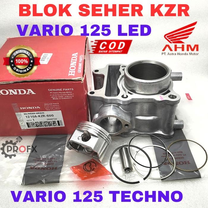 Blok Seher + Ring Piston Kit Vario 125 , 125 Led Honda Kzr Berkualitas