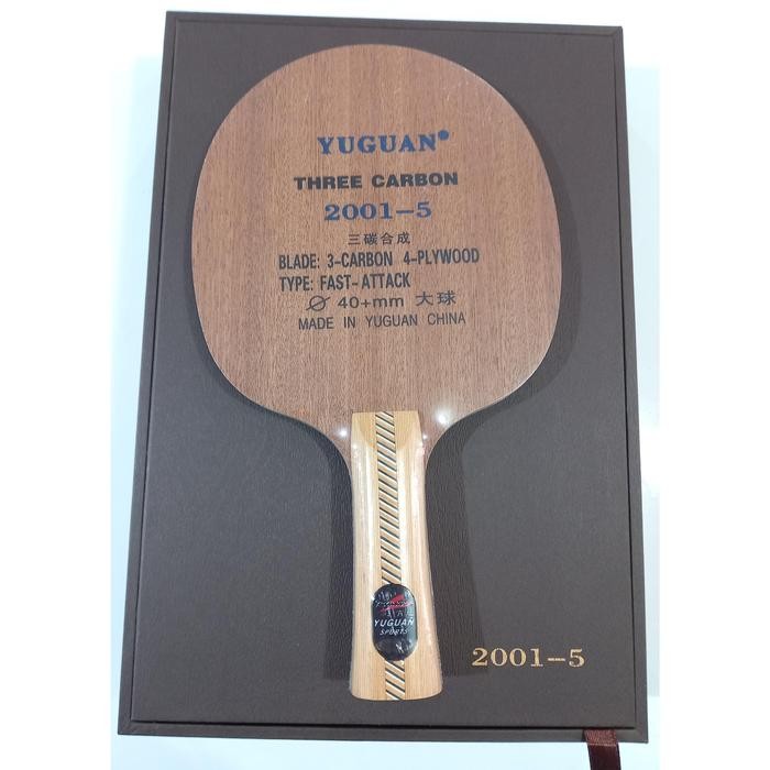 Yuguan Carbon Kayu Blade Bet Bat Tenis Meja Pingpong