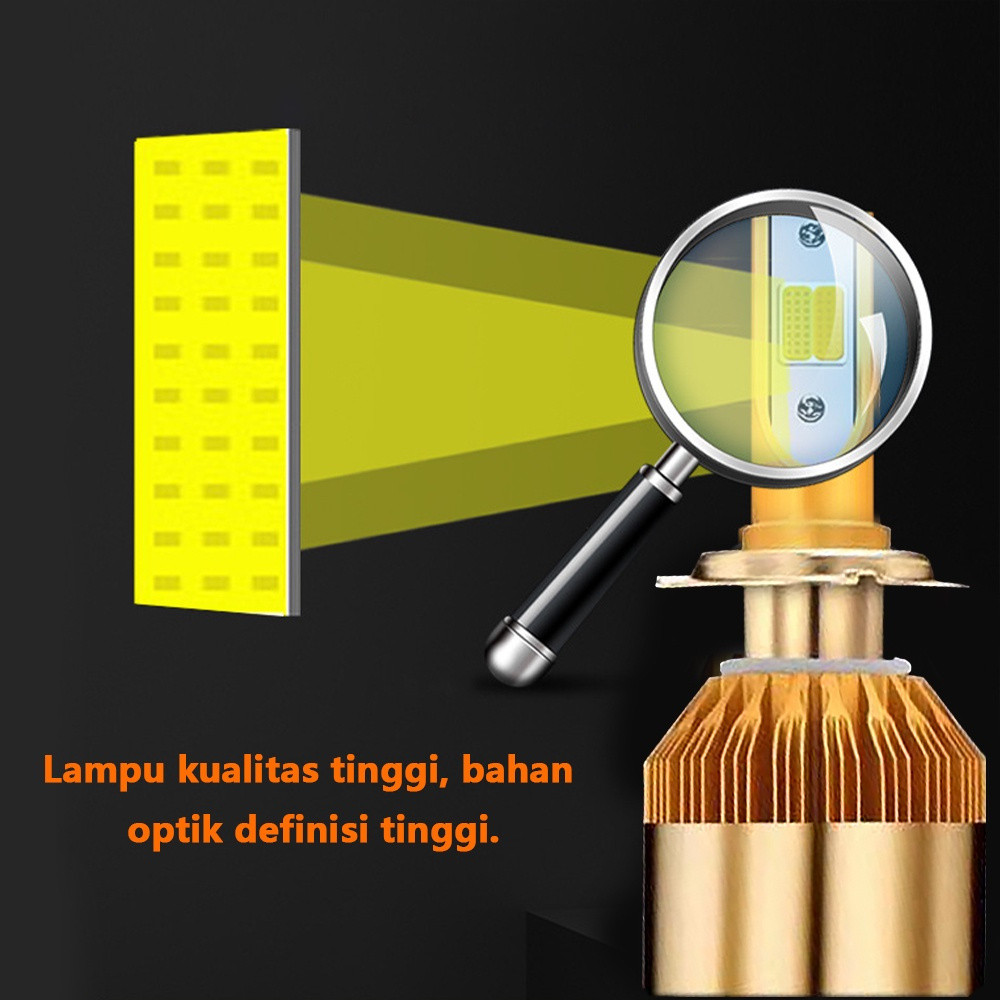 Lampu Led Mobil 2 Warna H4 3 9005 4 9006 H7