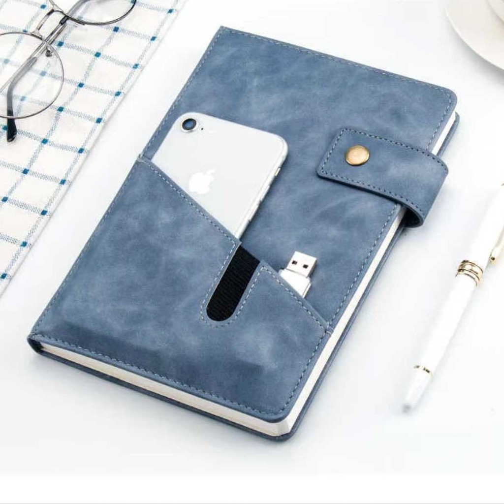 

Toddi Buku Jurnal Hardcover Notebook Diary 80 GSM 200 Halaman A5 Gray