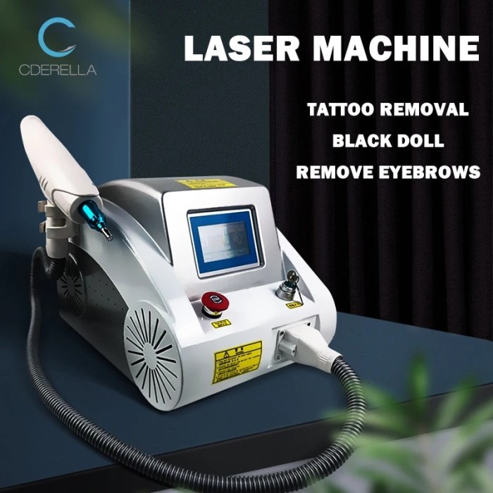 New Hot Sale Q Switched Nd Yag Laser Therapy Machine Tattoo Removal