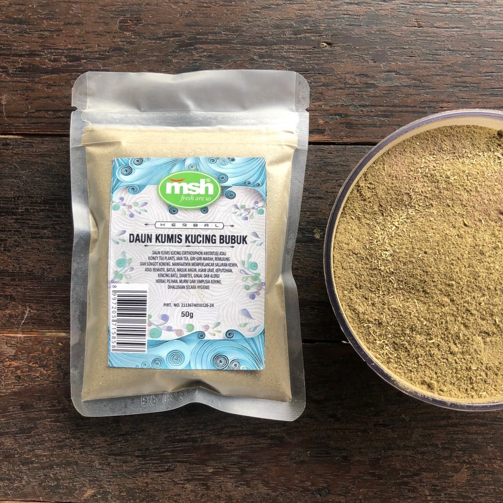 

MSH Daun Kumis Kucing Bubuk 50 g