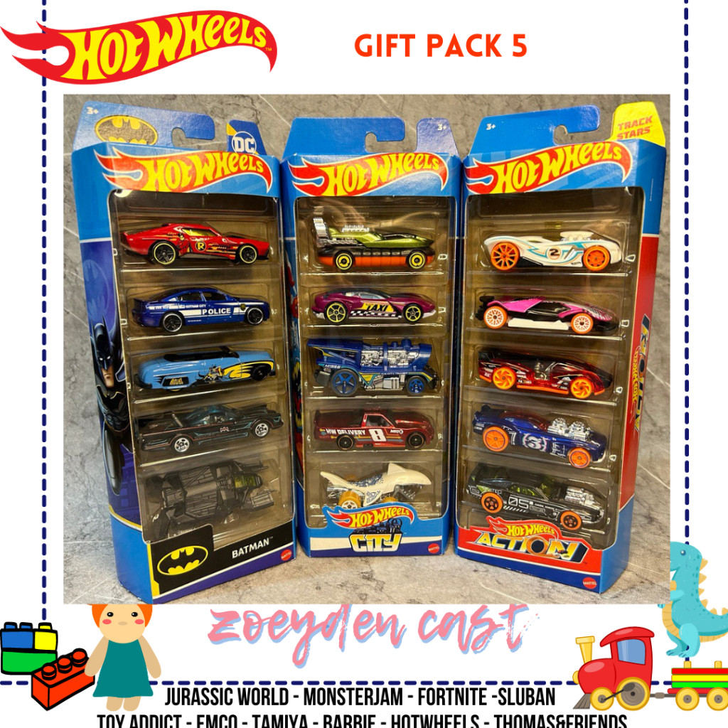 Hot wheels gift pack isi 5 batman fast furious Motor Show