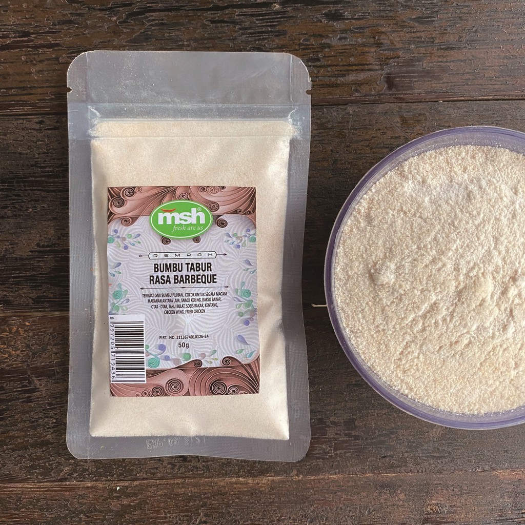 

MSH Bumbu Tabur Rasa Barbeque 50 g