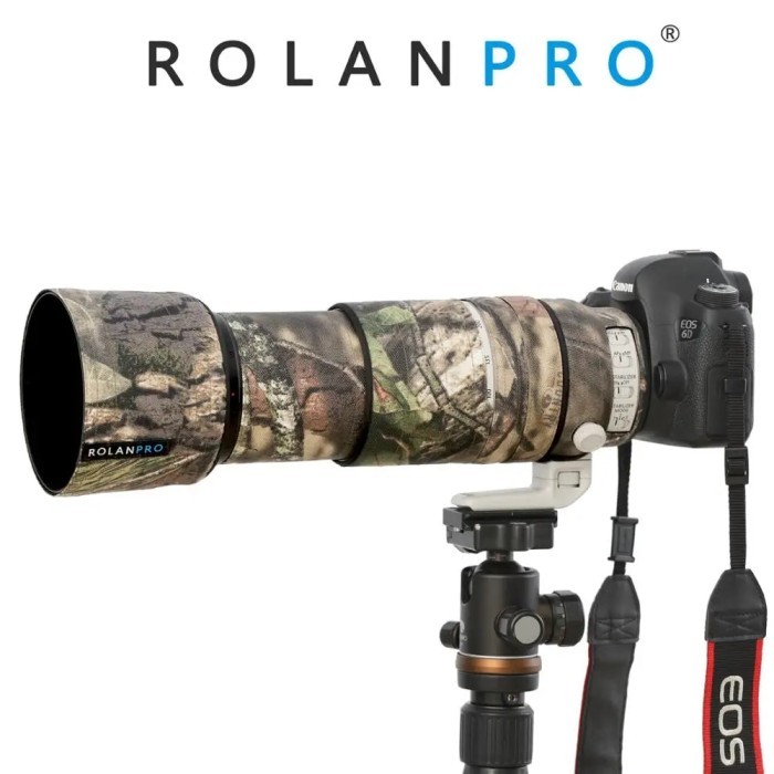 ROLANPRO Waterproof Lens Coat Rain Cover For Canon EF 100-400mm