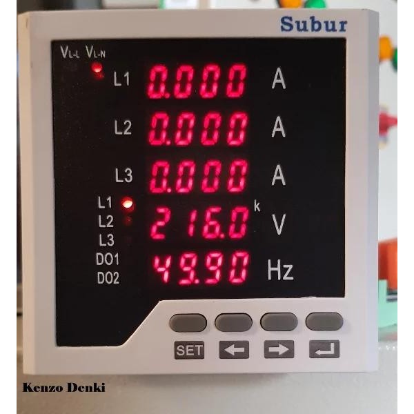Ampere Meter 3 Phase Digital F35 Gratisongkir