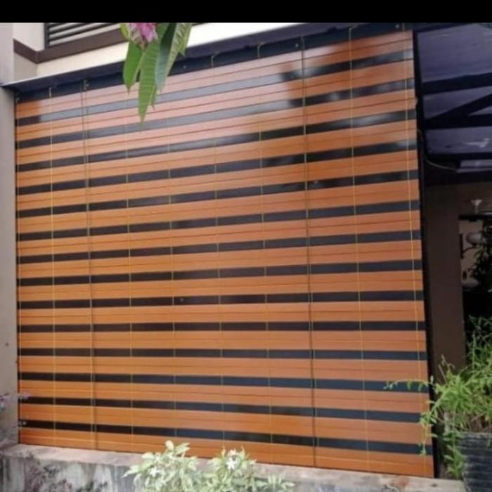 tirai pvc outdoor tahan hujan panas 2x2