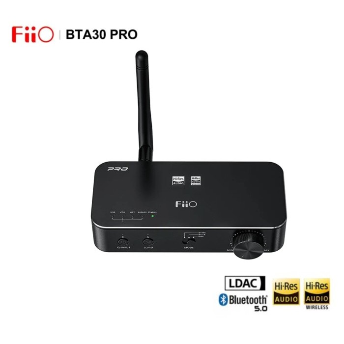 FiiO BTA30 PRO HiFi Audio Bluetooth EA9038Q2M USB DAC Decoder