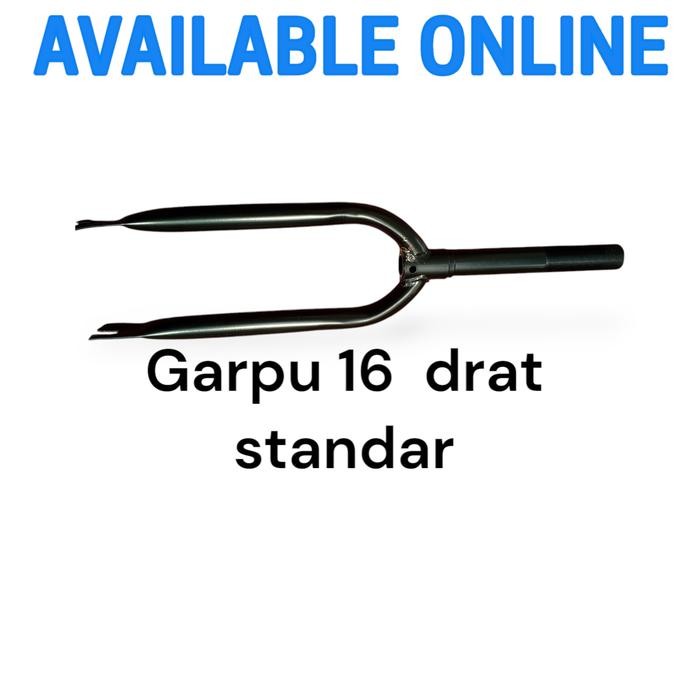 READY.. GARPU SEPEDA FORK STANDAR DRAT SEPEDA MINI ANAK 12 16 18 OPSI
