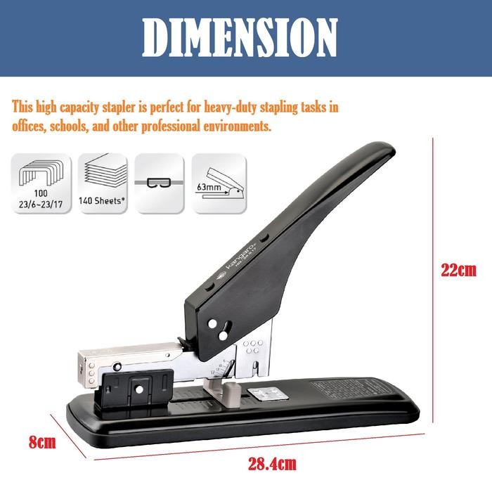 

Toso - Alat Staples Jilid Besar / Stapler Jilid Heavy Duty Hd 23S17 Kangaro