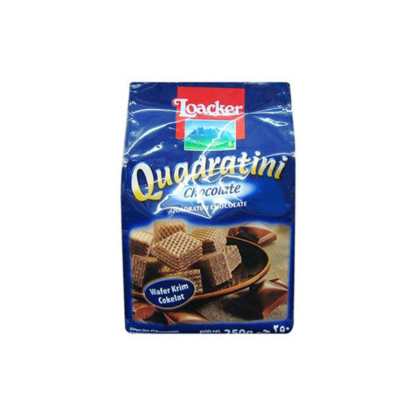 

LOACKER QUADRATINI KAKAO 250 GR
