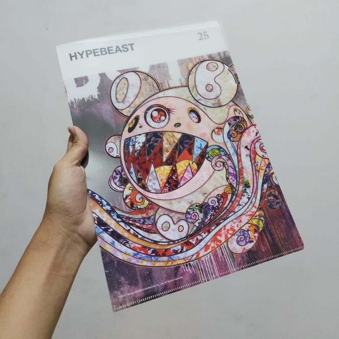 

Takashi Murakami x Hypebeast x Hbx folder document