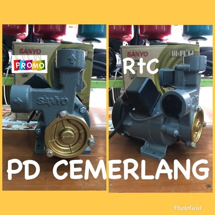 Termurah Pompa Air Pendorong Sanyo Otomatis Flow Switch Booster Sanyo Pendorong