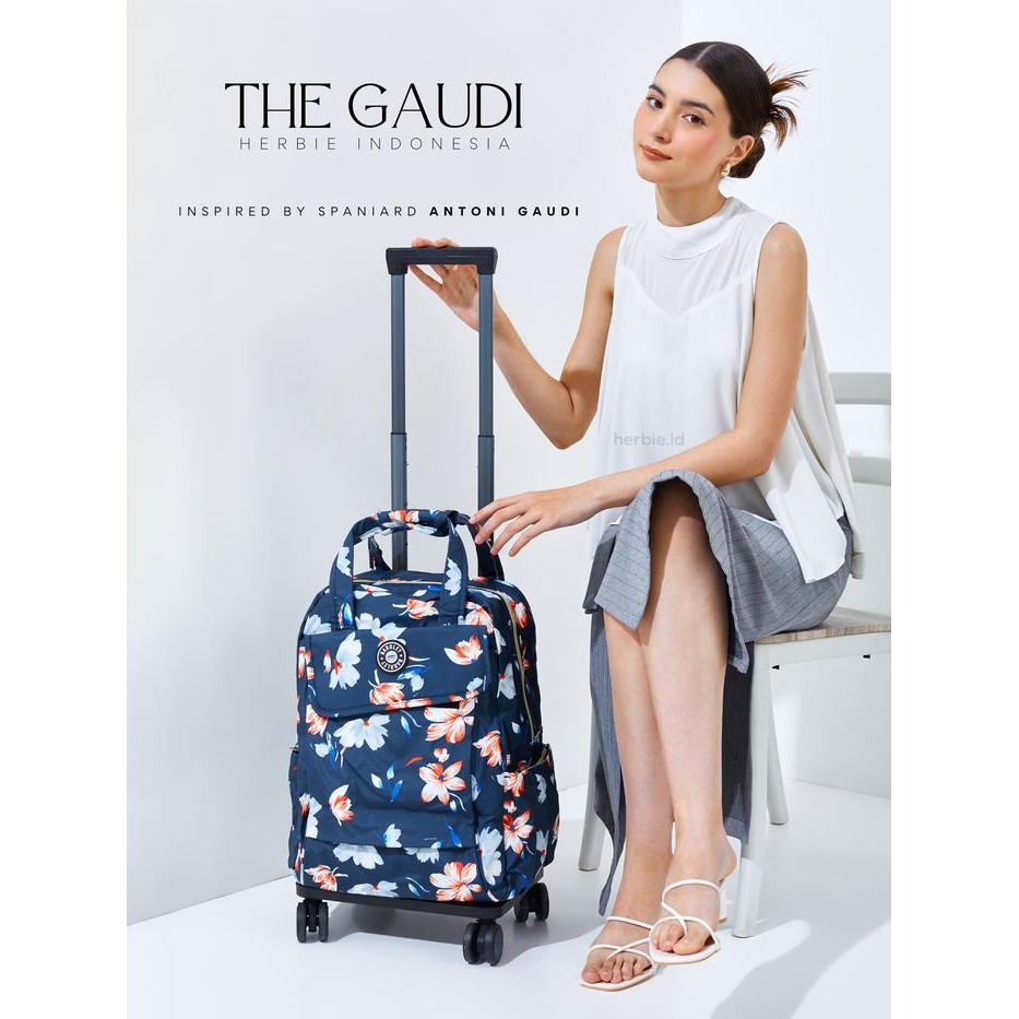 DISKON TAS RANSEL TROLI LIPAT KOREA ANELLO BARLEY PARASUT RODA 4 READY STOCK