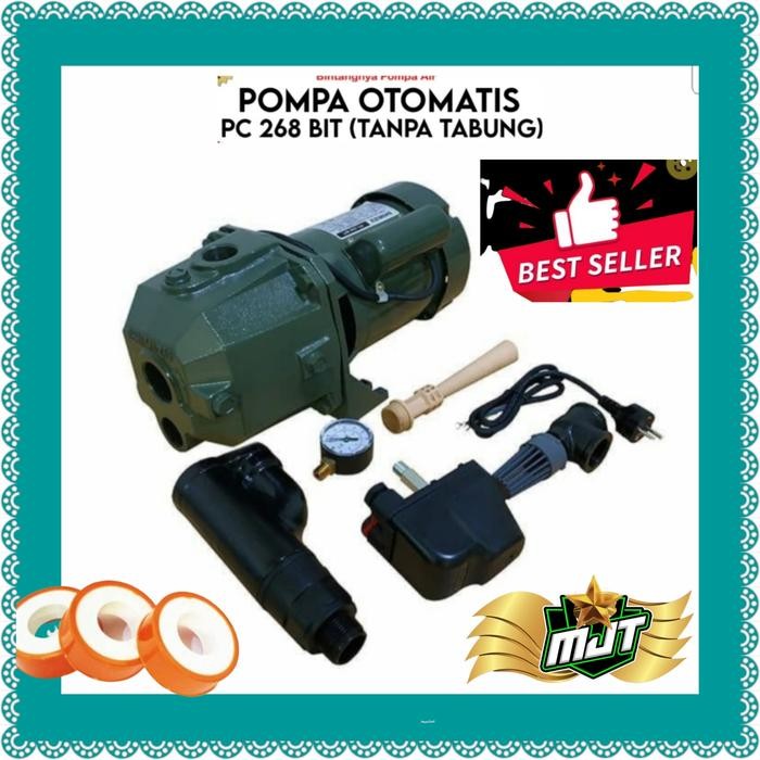 Unik Pompa Air Jet Pump 30 Meter 250 Wat"Shimizu"Pc 267 Bit Otomatis Pc 260