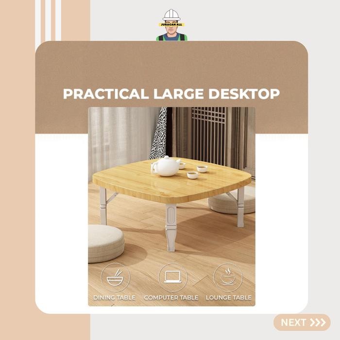 Meja Makan/Meja Lesehan/Meja Lipat/Meja Tamu Portable Minimalist