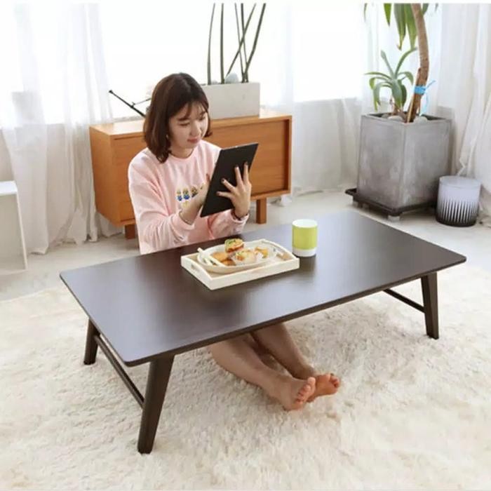 Meja Tamu Minimalis Coffee Table Meja Lipat Lesehan 1000 : Warna ( 4 )