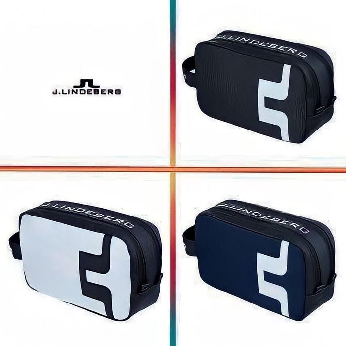 HAND BAG BALL GOLF J.LINDEBERG ORI - TAS BOLA GOLF PORTABLE POUCH