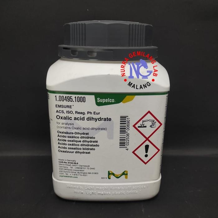 Oxalic Acid Dihydrate 100 gram Merck