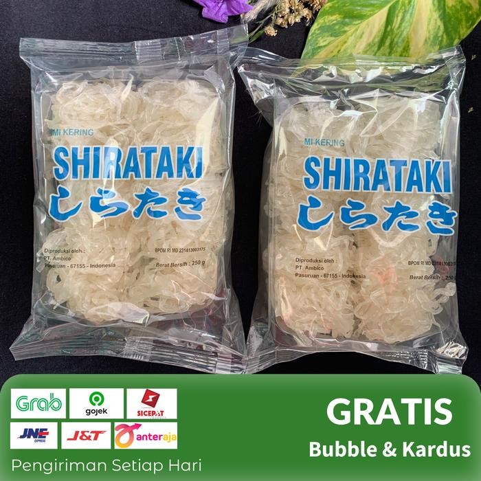 

Ready JT mie shirataki kering 250gr