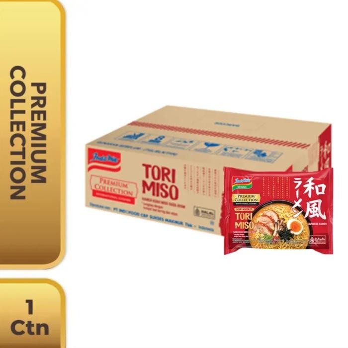 

Ready JT Indomie Japanese TORI MISO 1 Dus Isi 20 pcs
