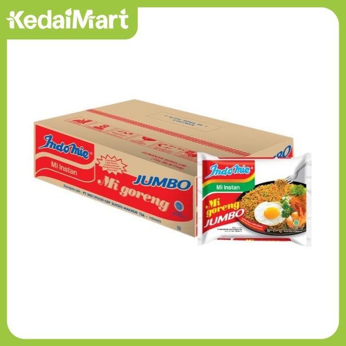 

Ready JT Indomie Mie Goreng Jumbo Pcs Dus Isi 24