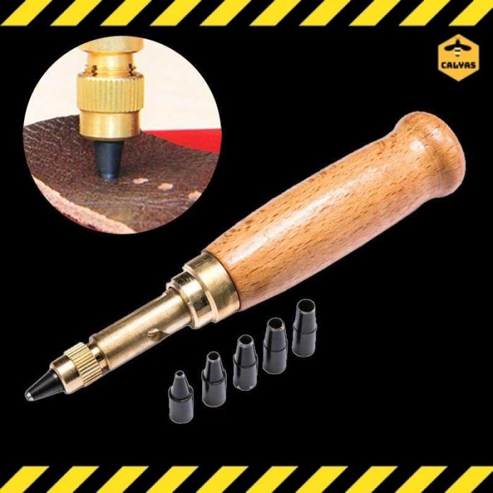 

ALAT PEMBOLONG TALI PINGGANG BELT PUNCHER HOLE PUNCH 6 TIP 1.5-4MM