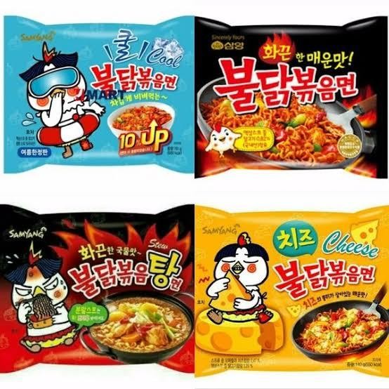 

Ready JT samyang ramen 140gr/mie samyang ramen