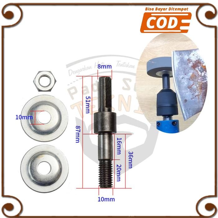 Mata Bor Gerinda Drat Panjang 7Cm Poles Gosok Amplas Asah Stainless Besi