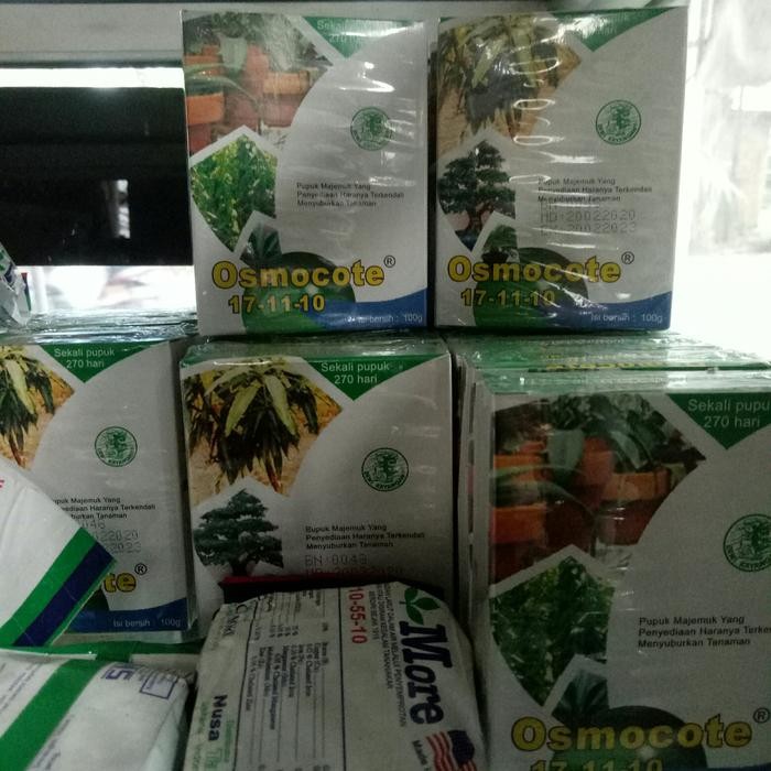 Dekastar osmocote 17-11-10 pupuk majemuk