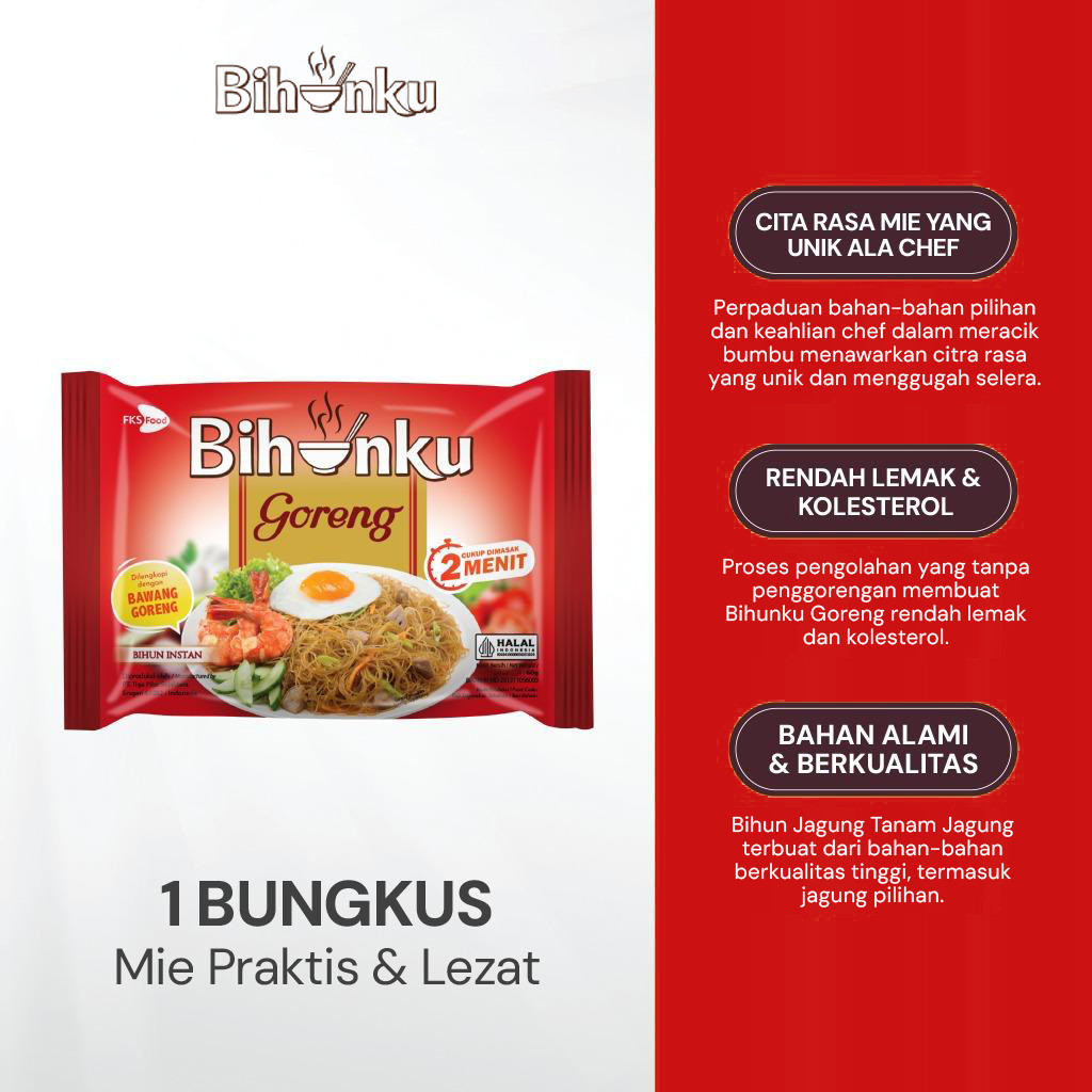 

Paket Bundling - Bihunku Instant - Goreng - 60gr - 6pcs