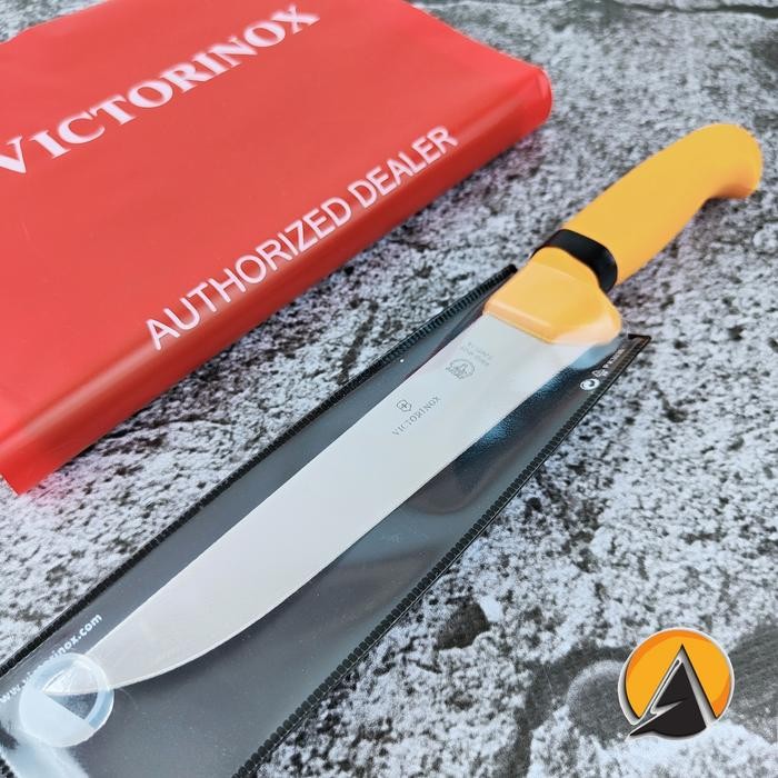 Butcher knife pisau sembelih victorinox swibo 18 cm original 5.8421.18