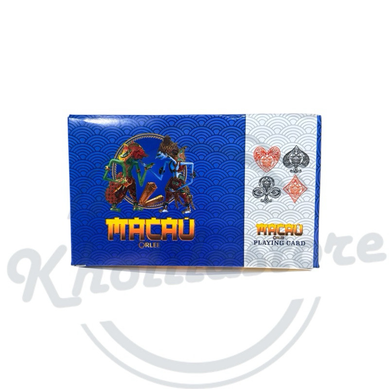 

Ready (12 Pcs) Kartu Remi Macau Orlee Gambar Wayang Ready
