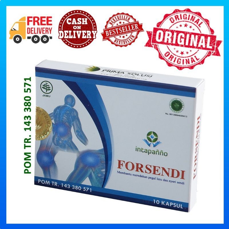 PROMO Forsendi Obat Obat Nyeri Sendi Obat Sakit Lutut Kaki Obat Rematik Obat Pegal Linu