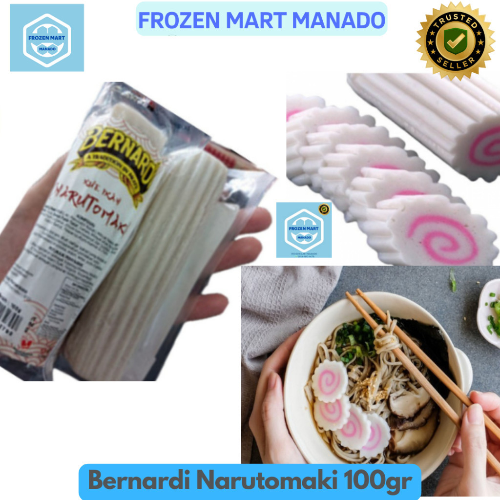 

Bernardi Narutomaki 100gr - Frozen Food Tomohon