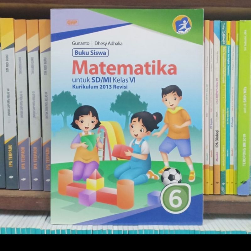 Buku SD Matematika Kelas 6 Erlangga