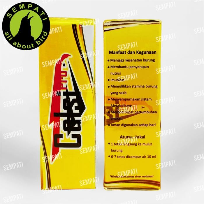 Calsi Pro Probiotik Vitamin Burung Meningkatkan Stamina Metabolisme